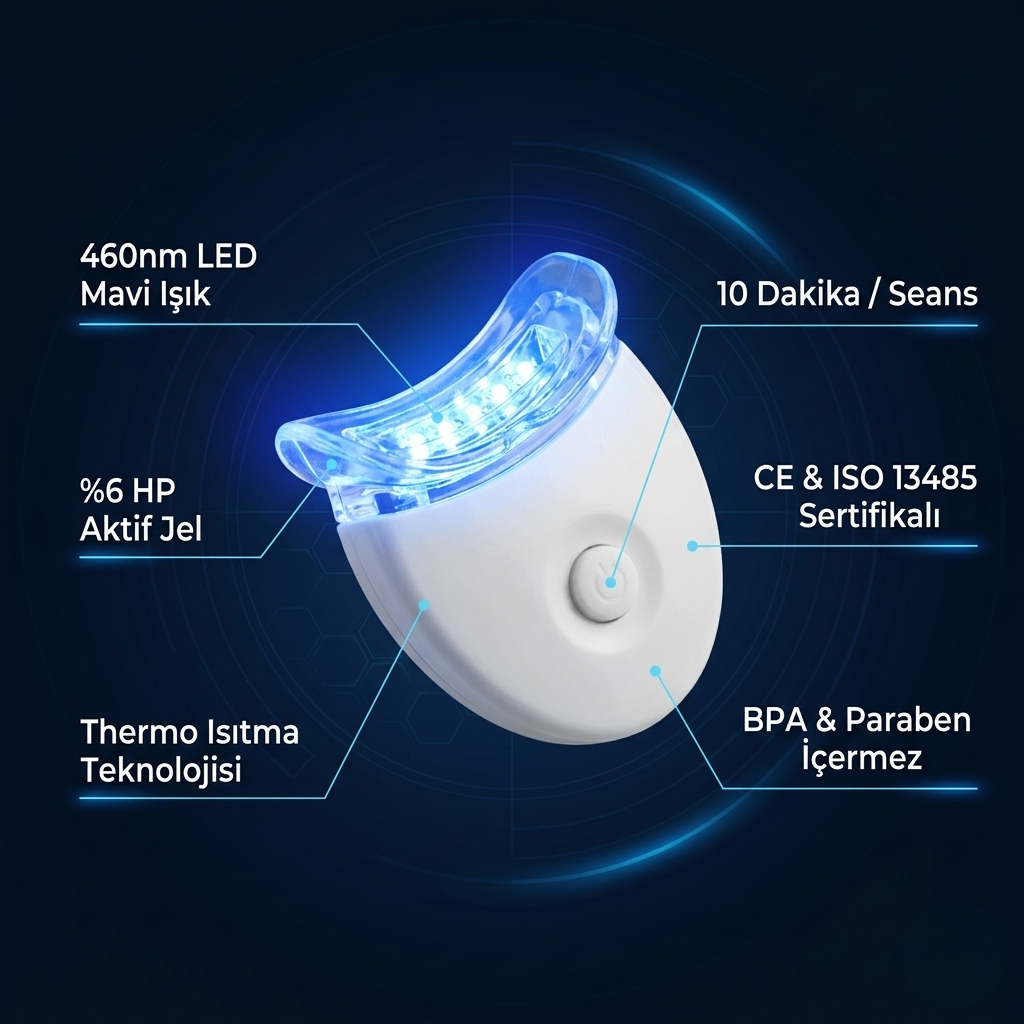 Dentimax™ Termal LED Diş Beyazlatma Seti